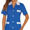Colore MEZZA MANICA BLU CINA + BIANCO 031506M
